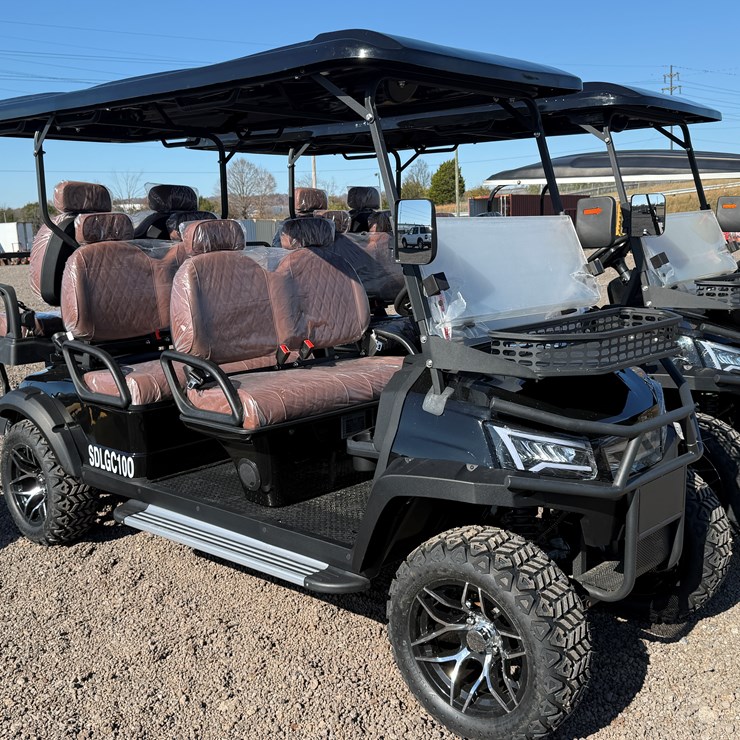 #89 • SDLGC100 ELECTRIC 6 SEATER GOLF CART