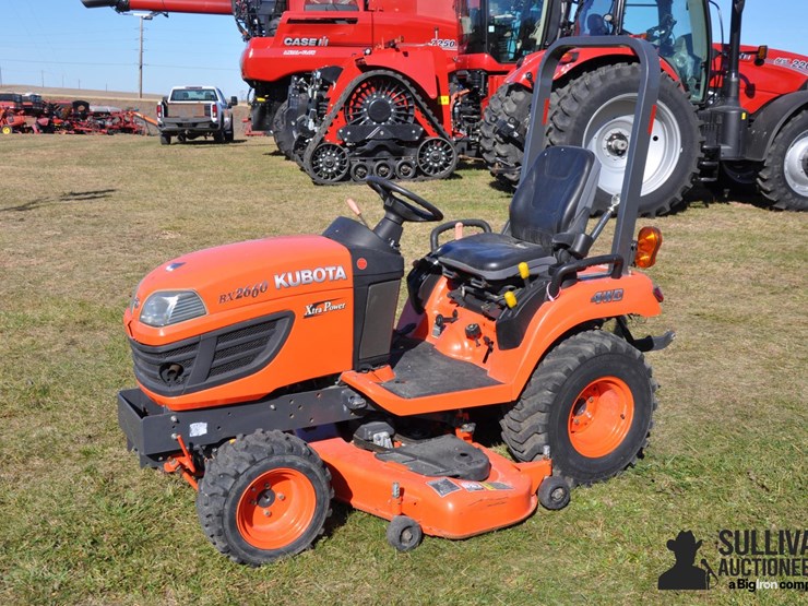 2010-kubota-bx2660-4wd-compact-utility-tractor-w/mower-deck-image-1