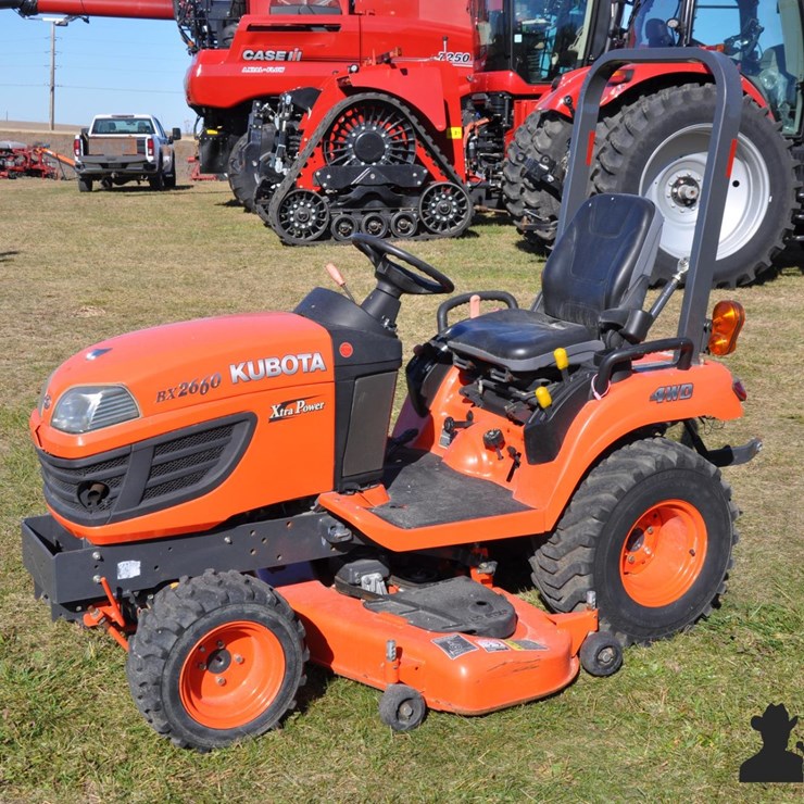 2010 Kubota BX2660 4WD Compact Utility Tractor W/Mower Deck