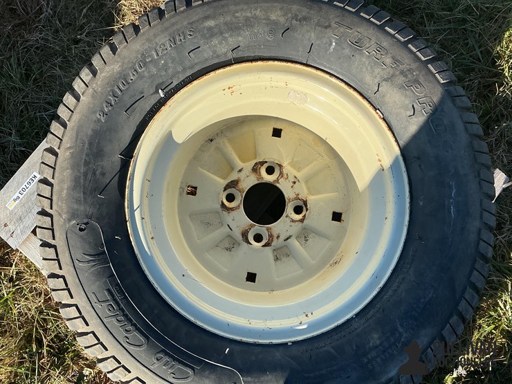 cub-cadet-24x10.50-12nhs-tire-on-4-bolt-rim-image-4