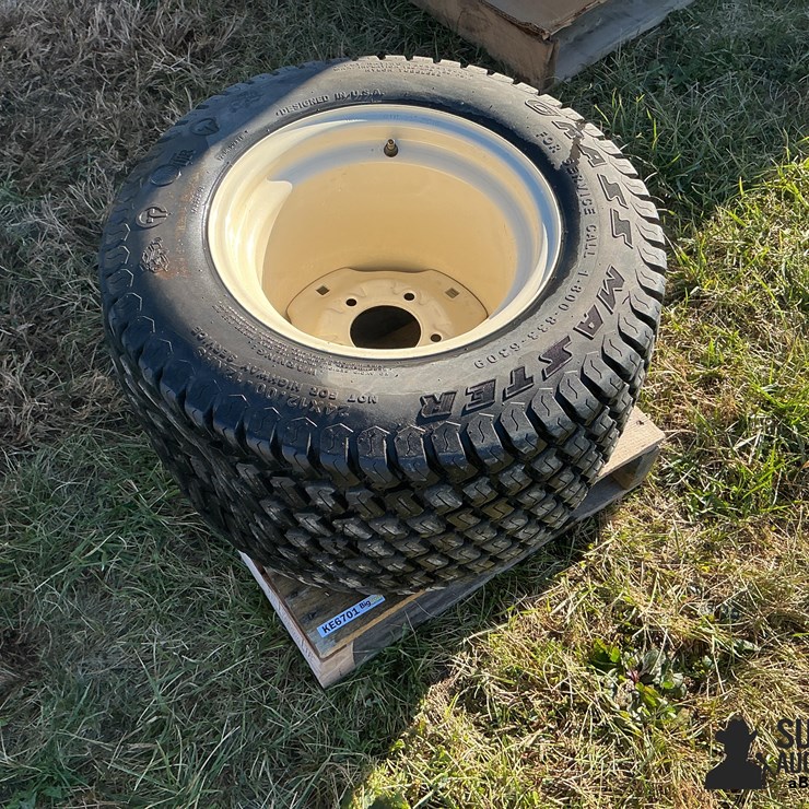 Grassmaster 24x12.00-12NHS Tire On 5 Bolt Rim