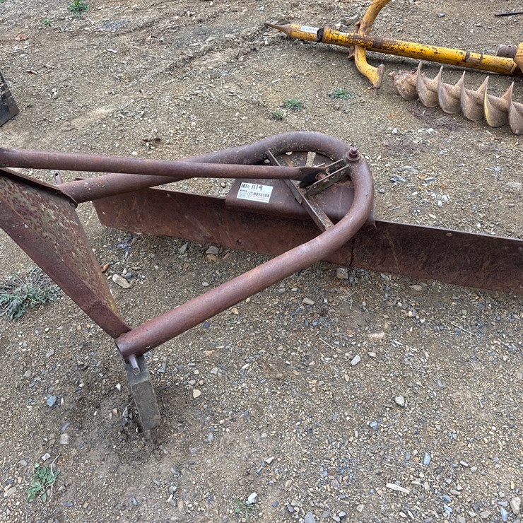 #1119 • 6 foot three point scraper blade