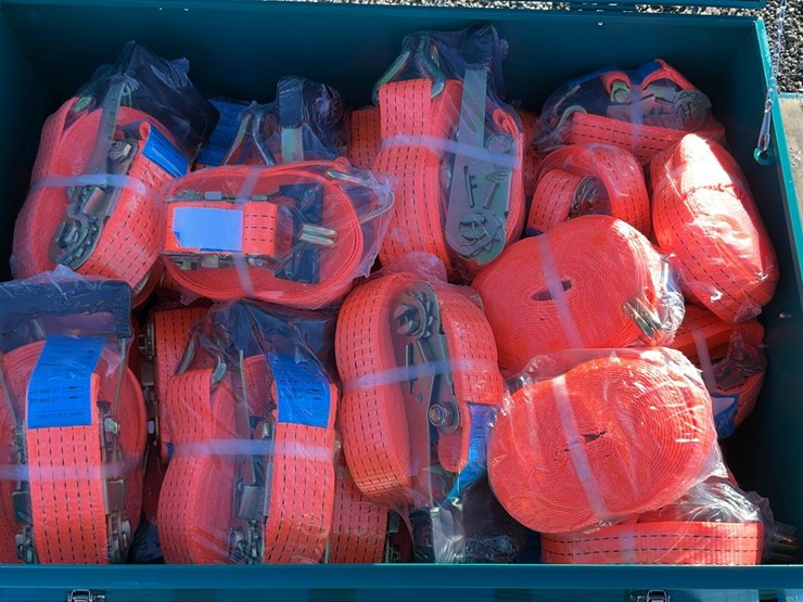 #5024-•-unused-2025-landhonor-ratchet-tie-down-&-flatpack-tool-box-image-1