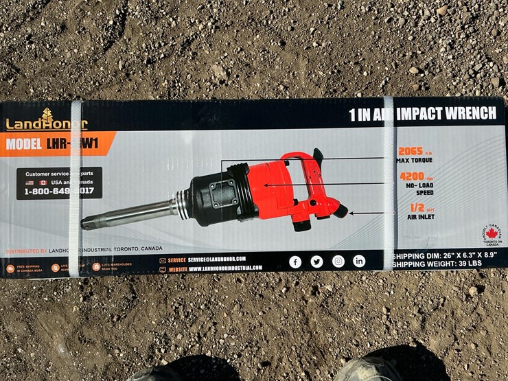 #5001-•-unused-2025-landhonor-air-impact-wrench-image-1