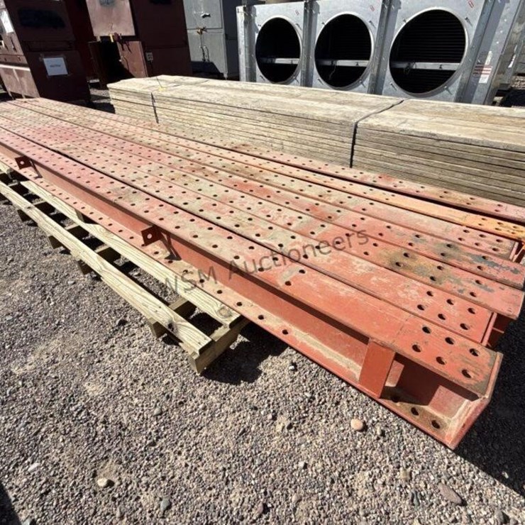 (7) 8IN FLANGED I BEAMS