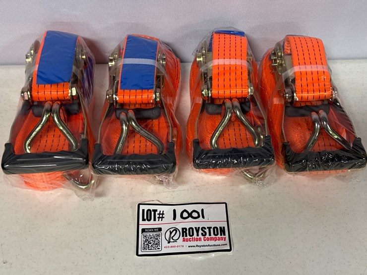 #1001-•-(4)-heavy-duty-ratchet-straps-image-1