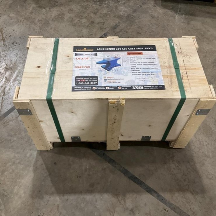 #5006 • Unused 2025 Landhonor Cast Iron Anvil