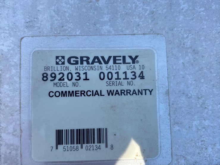 #1130-•-gravely-grass-and-lead-hopper-with-blower-and-counterweights-image-2