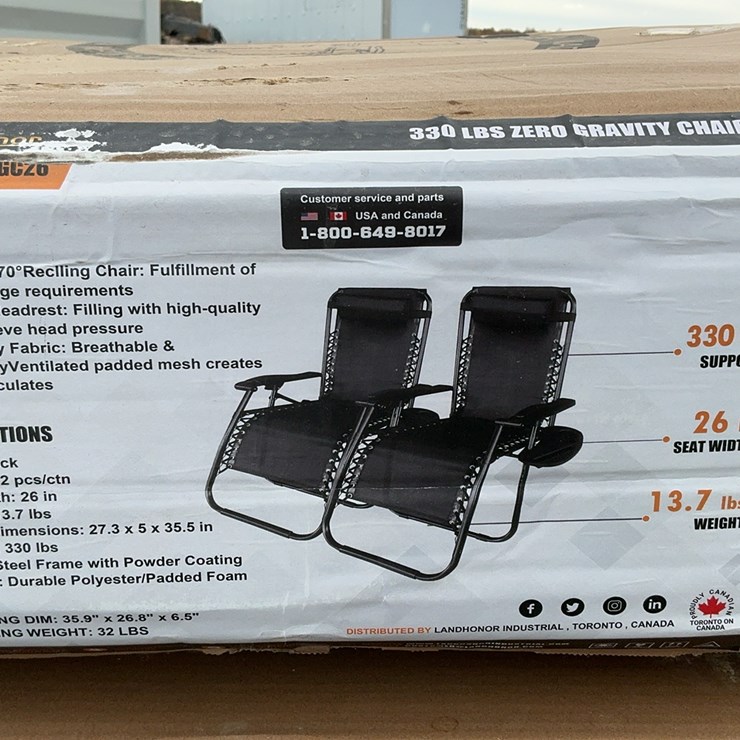 #5060 • Unused 2025 Landhonor Deck Chair