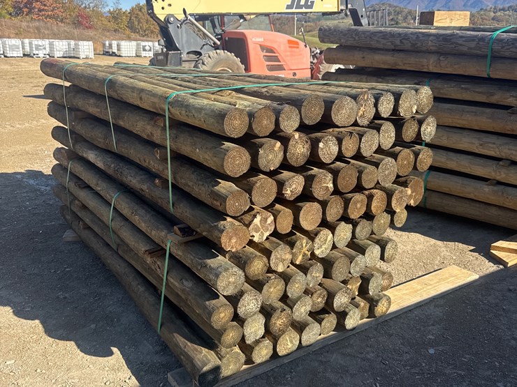 #1215-•-this-is-a-double-stack-which-total-72-treated-4-inch-post.-image-1