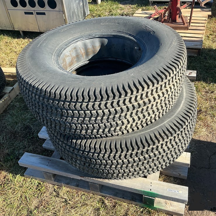 Bridgestone 355/80D20 Tires W/Tubes