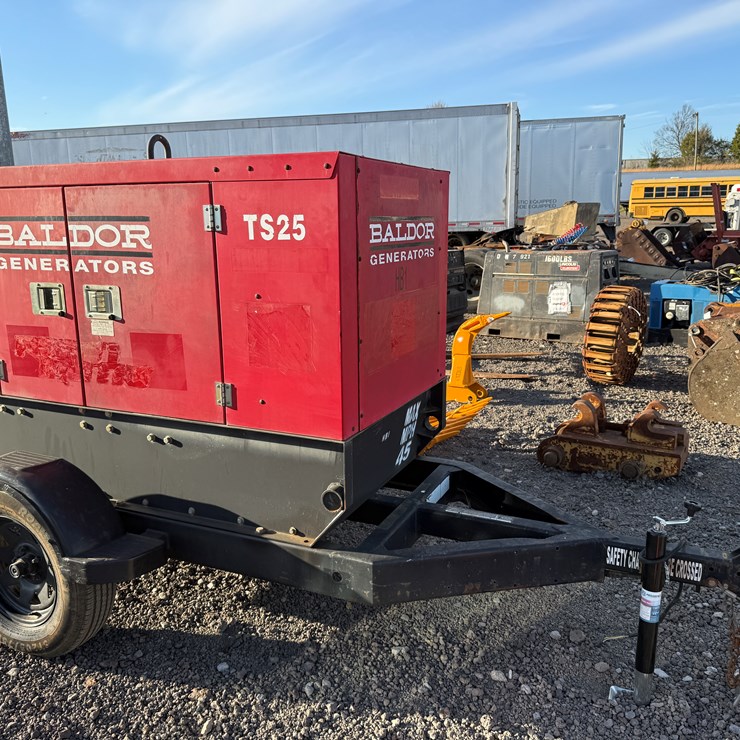 #91 • BALDOR TS25 TOWABLE GENERATOR