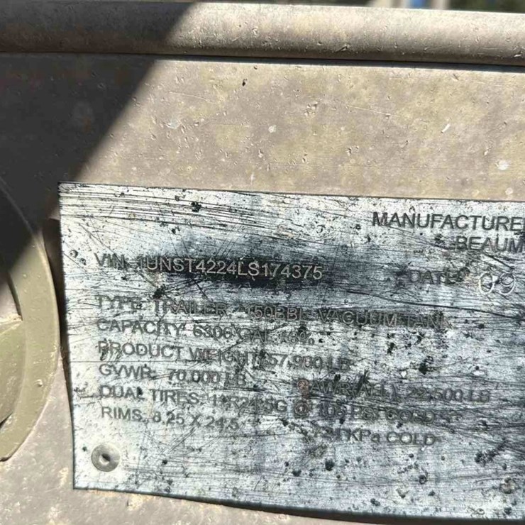 2020 DRAGON ESP 150BBL ALUMINUM