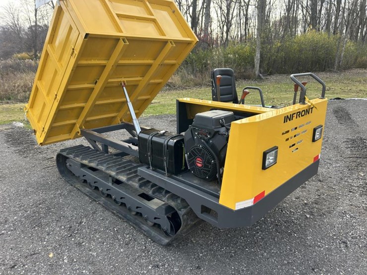 #2714-•-*unused*-3-ton-mini-dump-truck---tracked,-gas-image-4