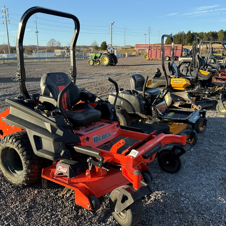 #101 • 2022 BAD BOY REBEL ZERO TURN LAWN MOWER