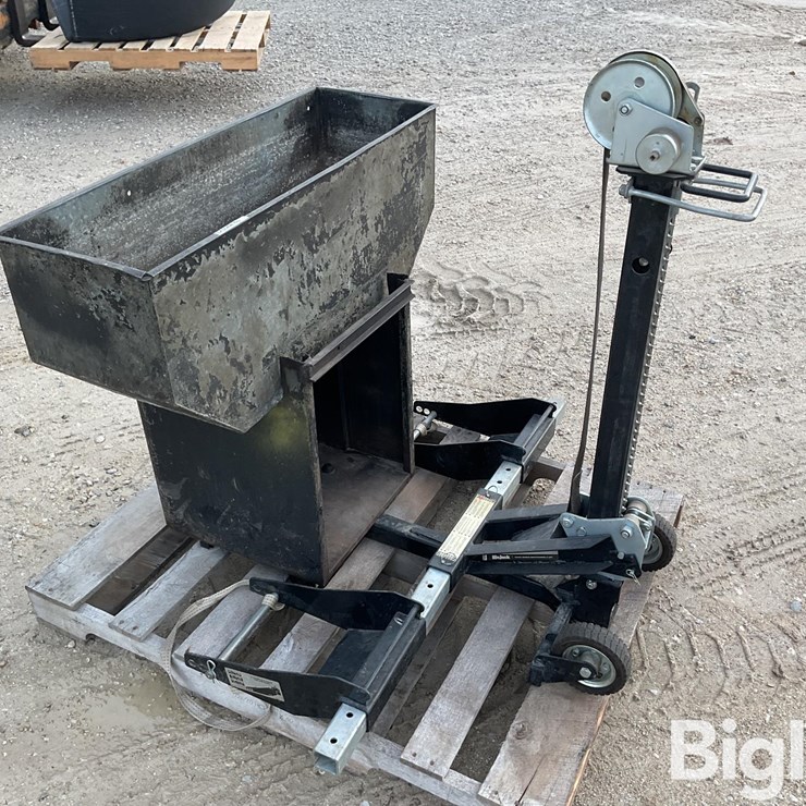 Lawn Mower Lift & Tire Testing Tank