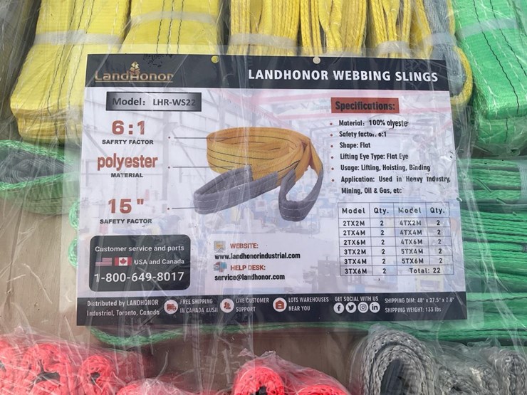 #5034-•-unused-2025-landhonor-webbing-sling-image-1