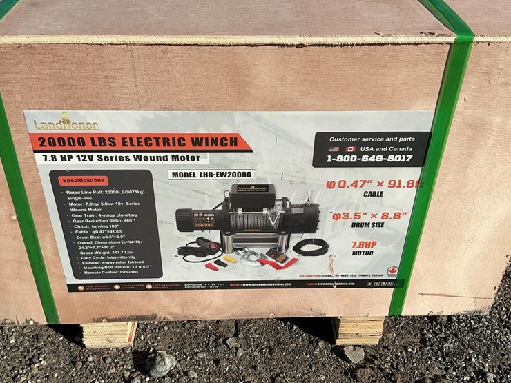 #5012-•-unused-2025-landhonor-electric-winch-image-1