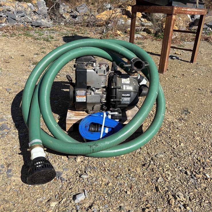 #1132 • HomeLite trash pump with hoses