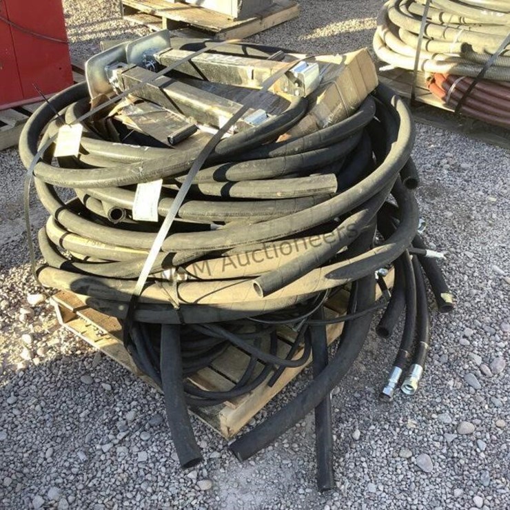 PALLET OF ASST INDUSTRIAL HOSES & JACKS