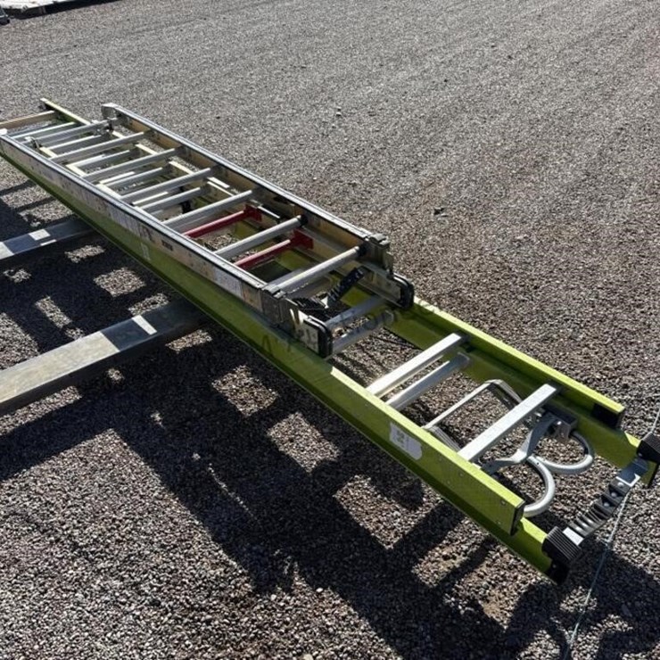 (2) EXTENSION LADDERS