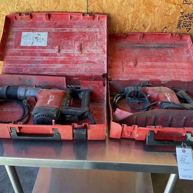 (2) Hilti Hammer Drills TE-75 - Works