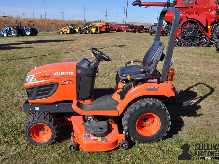 2010-kubota-bx2660-4wd-compact-utility-tractor-w/mower-deck-image-2