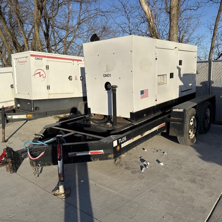 #1472 • Whisperwatt DCA-100SSVU Towable Generator