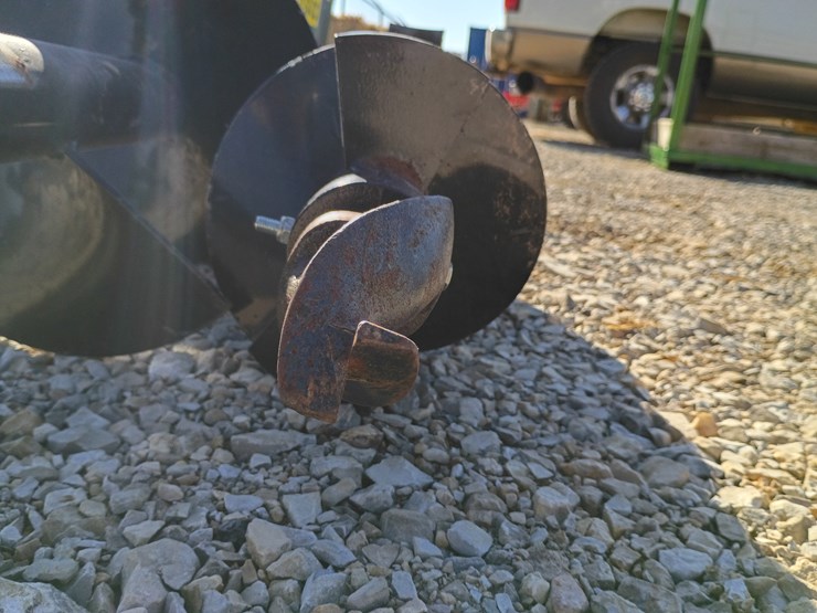 #22206-•-mini-excavator-auger-attachment-(two-bits)-image-7