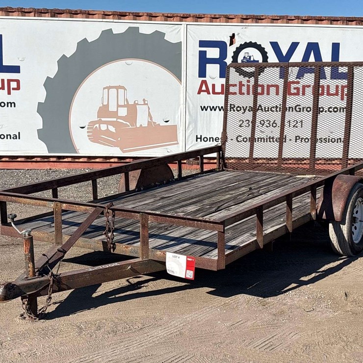 1998 Homemade S/A 12x6.5ft Trailer