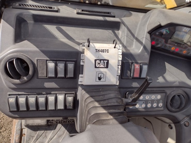 13-cat-407c-telehandler-w/bucket-&-forks-(qea-5956)-image-7