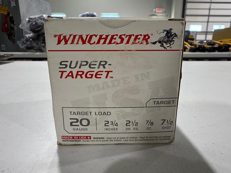 #24465-•-(2)-boxes-of-winchester-super-target-20ga-shotgun-shells-image-2