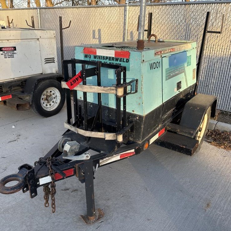 #1467 • Multiquip TLW-300SS Towable Welder