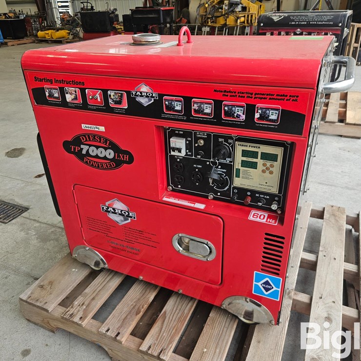 Tahoe Power TP7000LXH Diesel Generator