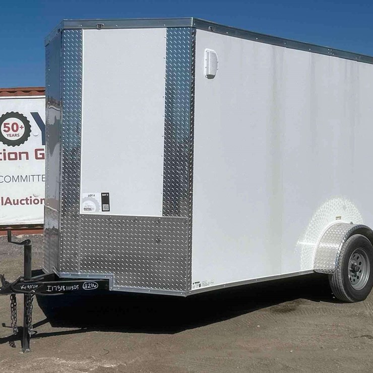 2025 J &amp; C Suppliers Enclosed Trailer