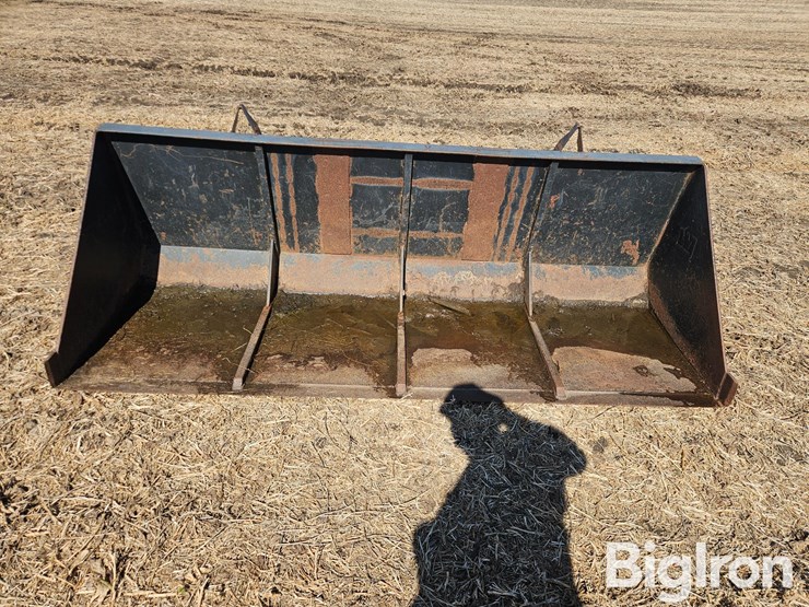 8'-loader-bucket-w/-skid-steer-mounting-plate-or-westendorf-loader-mounts-image-2