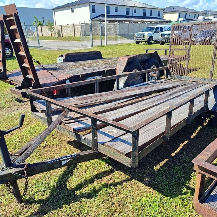 1998 6X12 Utility Trailer