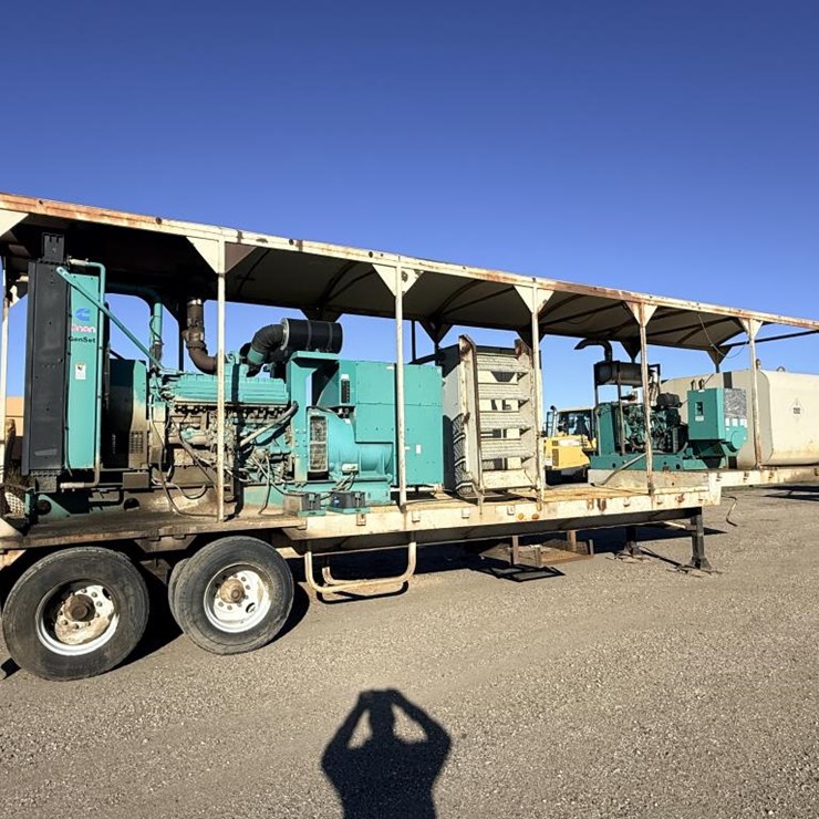 #1958 • 1973 40' Flat Bed Semi Trailer