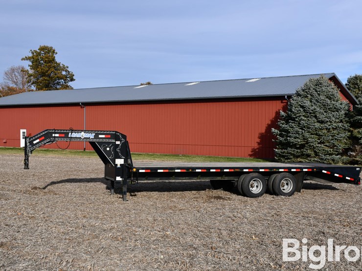 2012-load-trail-load-max-26'-t/a-gooseneck-flatbed-trailer-image-1