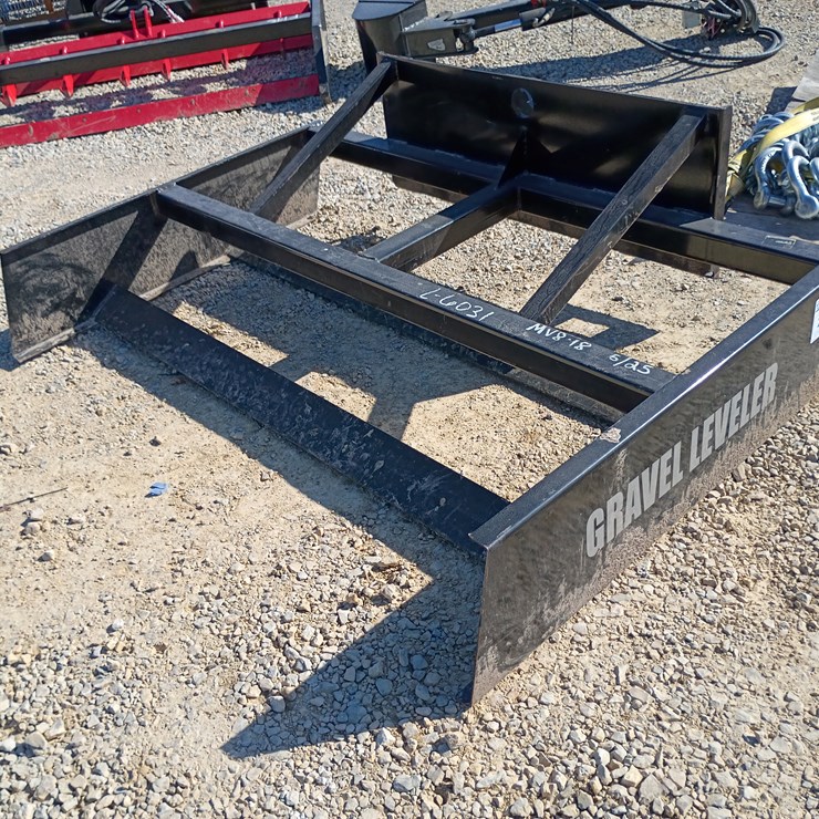 #22201 • Gravel Leveler 72" Skid Steer Attachment