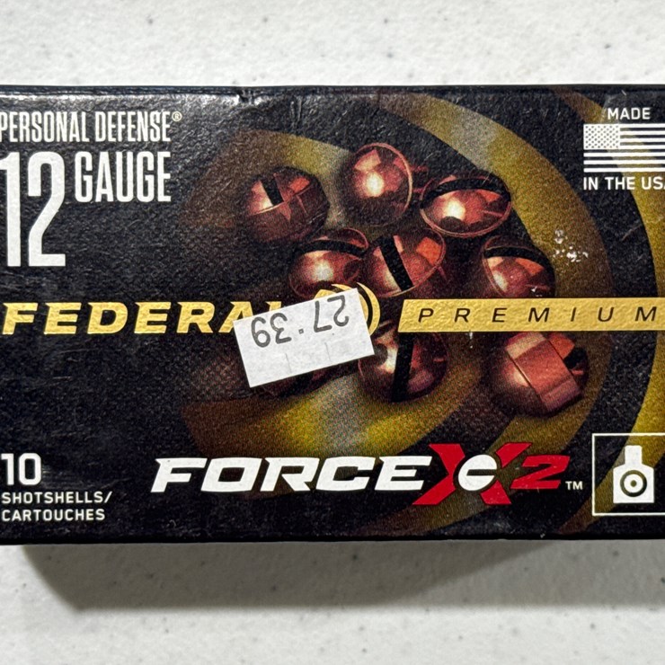 #23022 • Unused Federal 12 Gauge Shotgun Shells