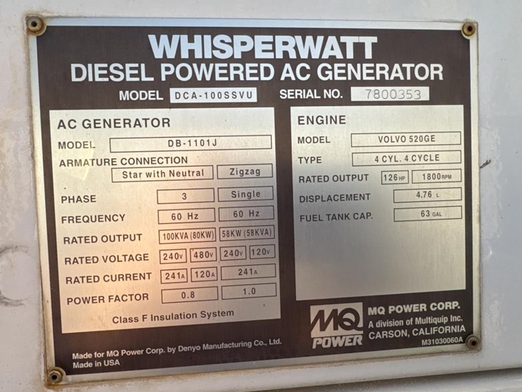 #1472-•-whisperwatt-dca-100ssvu-towable-generator-image-42