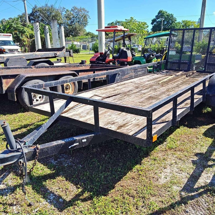 1998 6.5x16 Anderson Utility Trailer