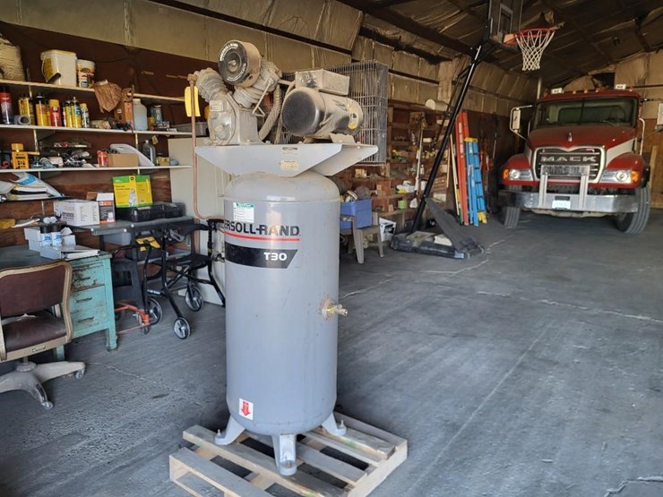 ingersoll-rand-t30-air-compressor-w/baldor-electric-motor*updated-text-and-pictures-11/13/25-@-9:10p-image-1