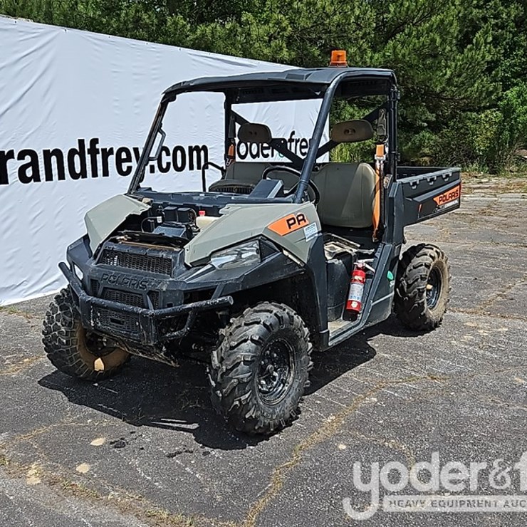 2021 Polaris PRO XD 2000D 4x4 4 Seater Utility Vehicle, Diesel, Dump Bed (Bill of Sale Only, No Title/MCO) (No Reverse)