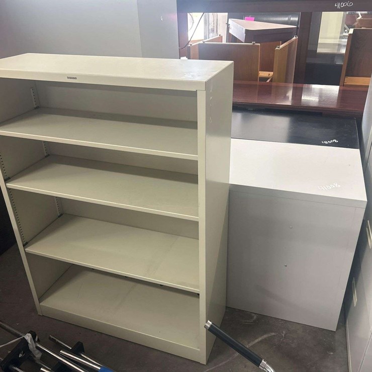 Filing Cabinets and Metal Shelves