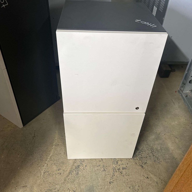 Credenza and Overhead Cabinets