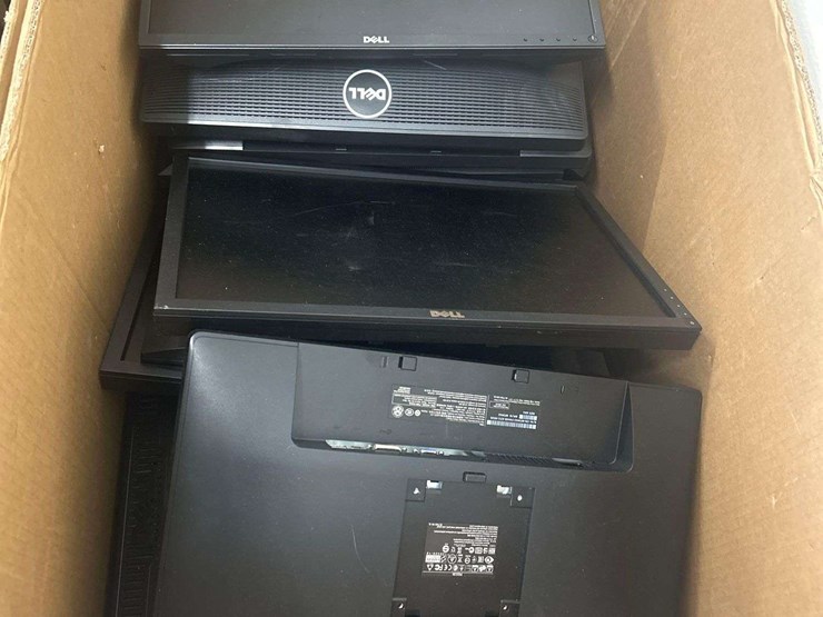 bins-of-monitors,-stands-and-dock-stations-image-11