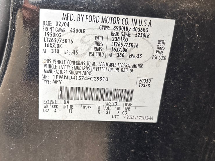 #5020-•-2004-ford-|-for-parts/repairs-image-14