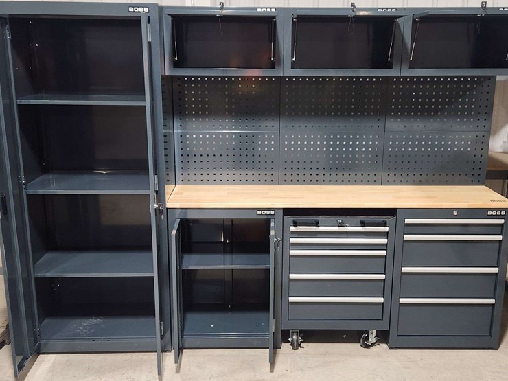 (assembled,-disassembly-required)-boss-2.6m-9-drawer,-5-cabinet-tool-station-(3-boxes)-image-2